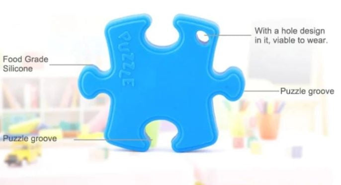 Puzzle Piece Teether