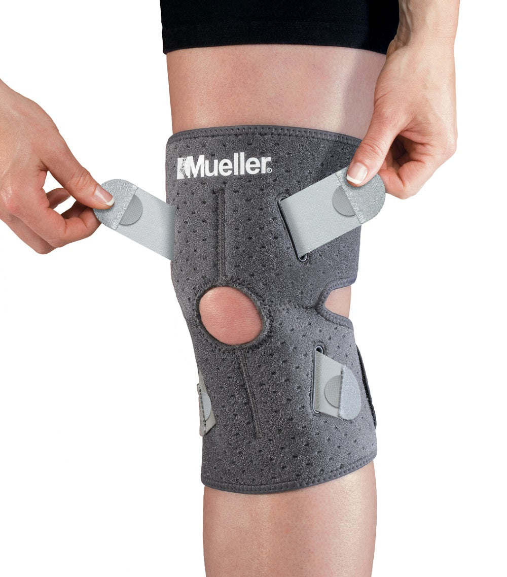 Mueller Adjust-to-Fit Knee Support, Black, OSFM