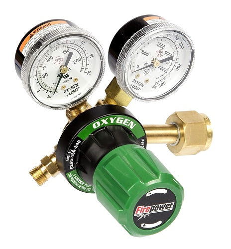 Firepower 0781-9826 250 Series OxyFuel Acetylene Regulator for Tips with a 5-Inch Cutting Capacity