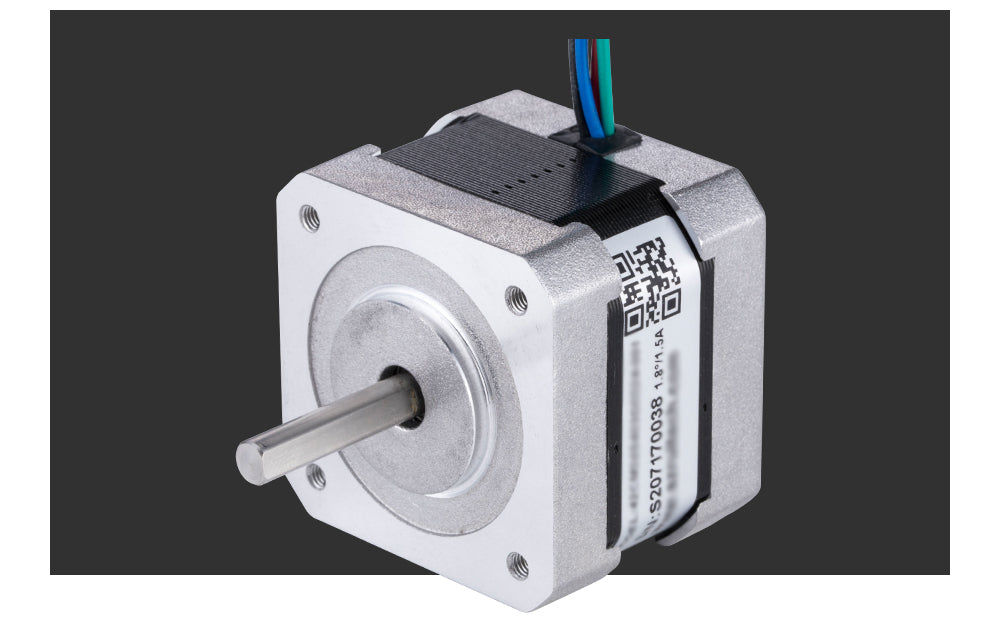 0.9 degree 3d printer 2.77v dc motor 400 full step nema 17 lead screw stepper motor with 4 wire