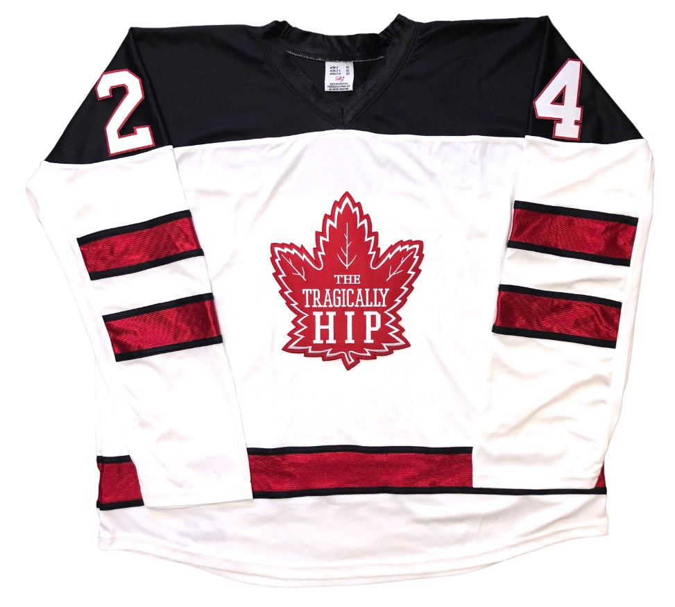 Custom Hockey Jerseys with a Hip Embroidered Twill Logo