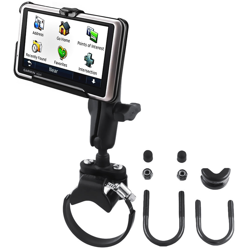 RAM? ATV/UTV Double Ball Rail Mount for Garmin nuvi 1300 Series + More - RAM-B-149Z-2-GA34