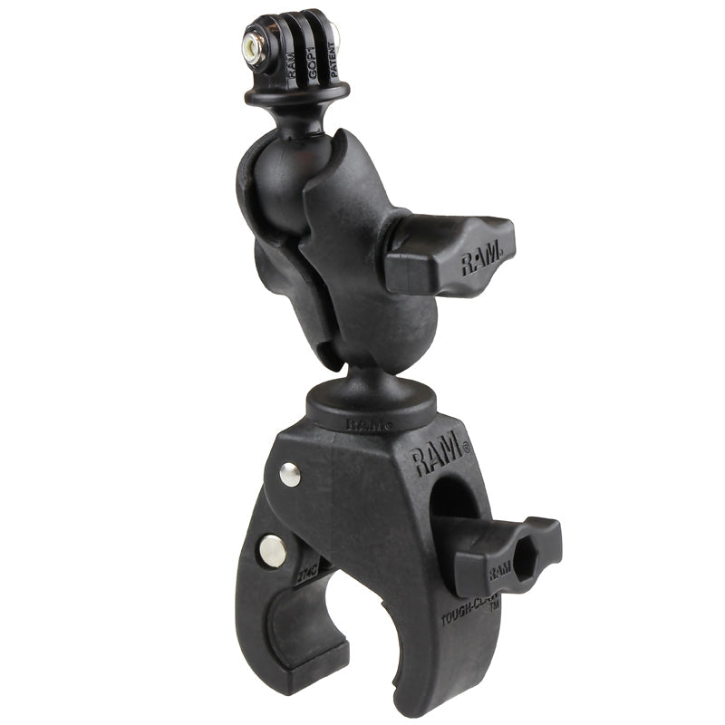 RAM? Tough-Claw? Clamp Mount with Action Camera Adapter - Composite - RAP-B-400-A-GOP1U