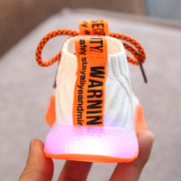 Child Casual Led Shoes Toddler Infant Kids Baby Girls Boys Mesh LED Light Luminous Sport Shoes Spring Autumn Winter Light Up Sneakers