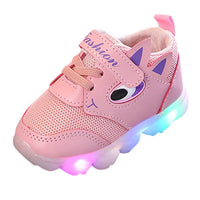Luminous Sneakers LED Shoes Kids Toddler Baby Light Up Shoes Bright Sneakers Girs Boys Soft Cute Comfy Outdoor Sport Shoes Kids Sapato Infantil