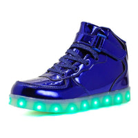 Led Light Shoes Women's Led Sneaker Luminous Women Led Shoes USB Charging with Casual  Luminous Light Glowing Sneakers Women's Light Up Led Shoes