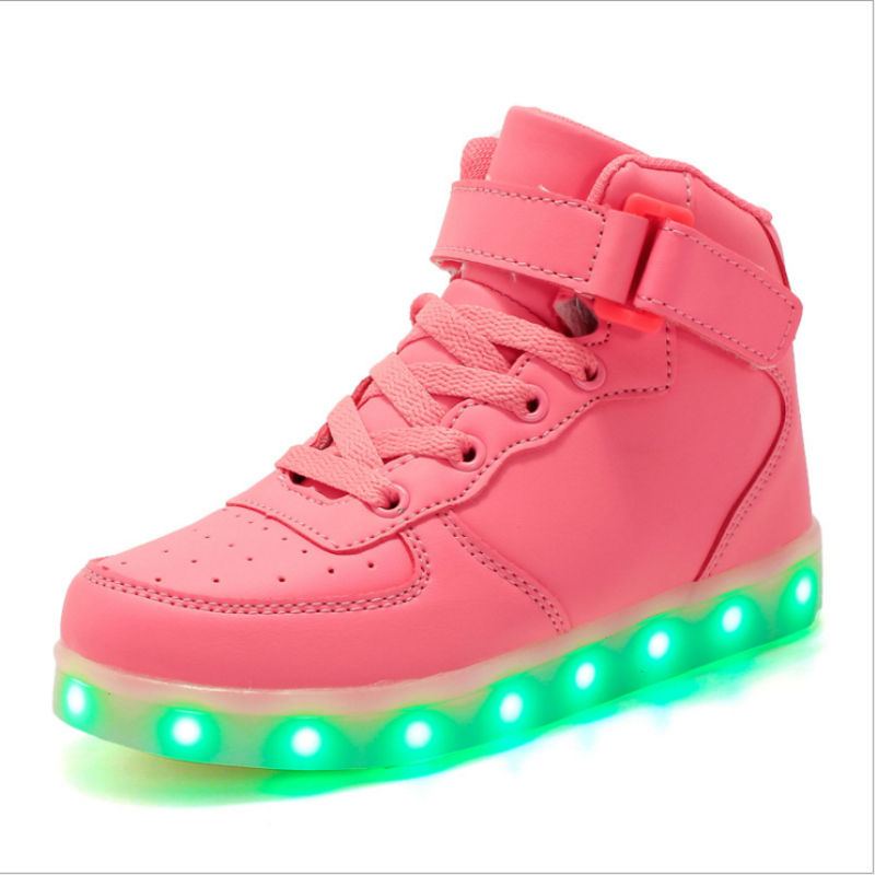 Led Shoes Toddler/Little Kids/Big Kids Sneaker Luminous Boys/Girls Led Shoes with Luminous Sole Light Glowing Sneakers Children Light Up Led Shoes