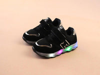 Toddler Kids Mesh Led Shoes Children Baby Shoes Light Up LED Shoes Luminous Sneakers Baby Schoenen Meisje New Born Baby Bright Shoes