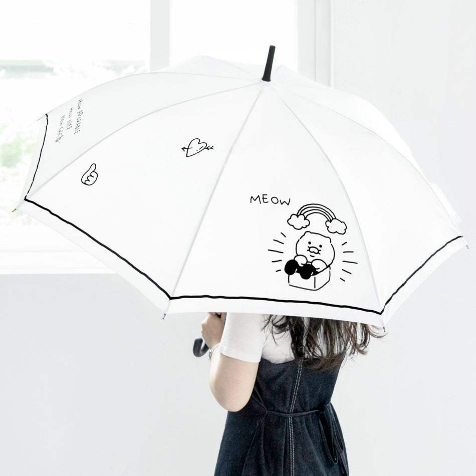 [KAKAO FRIENDS] Doodle Doodle Ryan & Choonsik Umbrella OFFICIAL MD