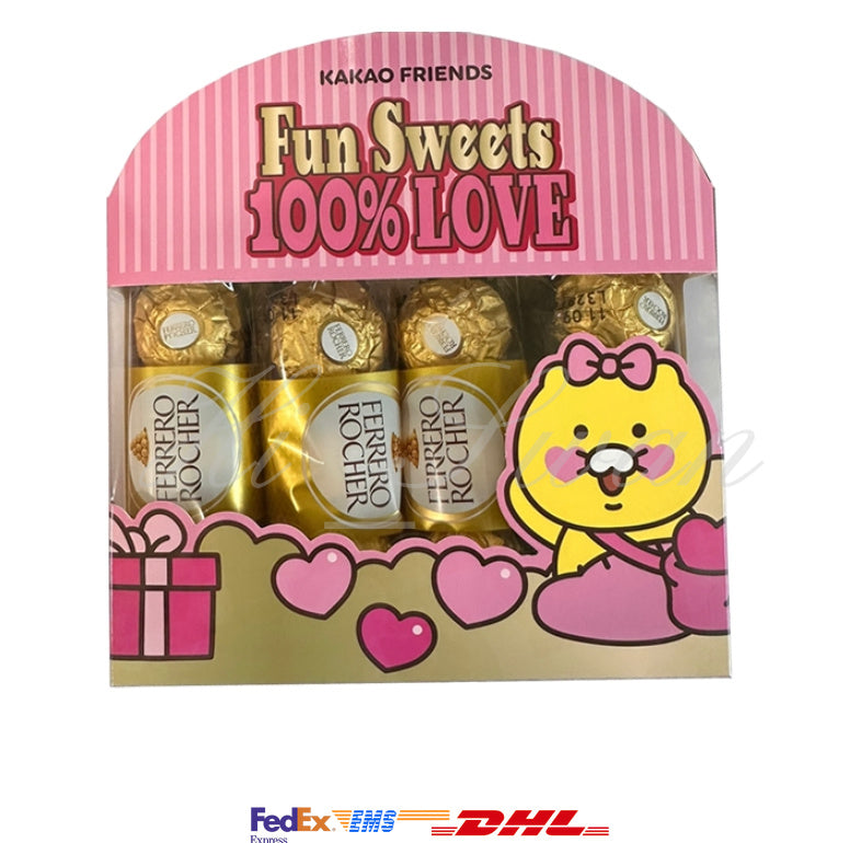 [KAKAO FRIENDS] Choonsik Ferrero Rocher Set OFFICIAL MD