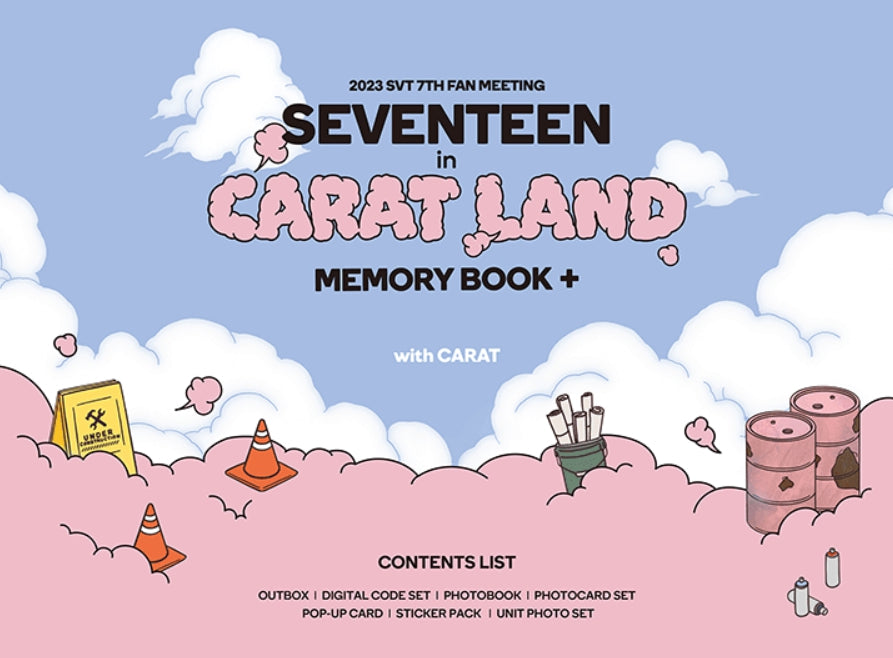 [SEVENTEEN] 2023 SVT 7TH FAN MEETING MEMORY BOOK+ DIGITAL CODE OFFICIAL MD