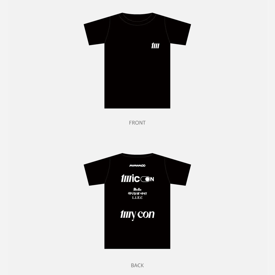 [MAMAMOO] MY CON WORLD TOUR T-SHIRTS OFFICIAL MD