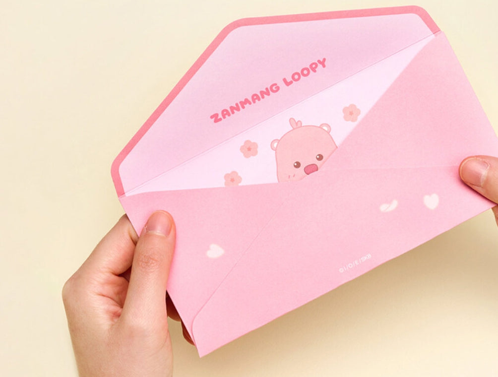 [KAKAO FRIENDS] Zanmang Loopy Money Envelope OFFICIAL MD