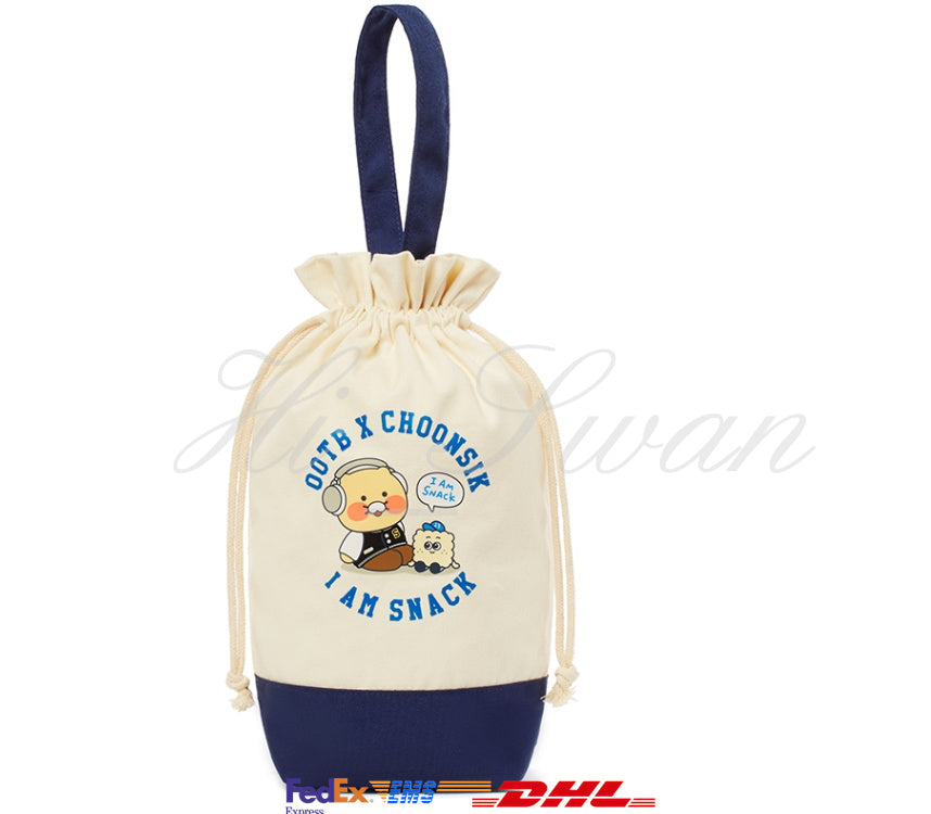 [KAKAO FRIENDS] OOTB CHOONSIK I AM SNACK String Bag OFFICIAL MD