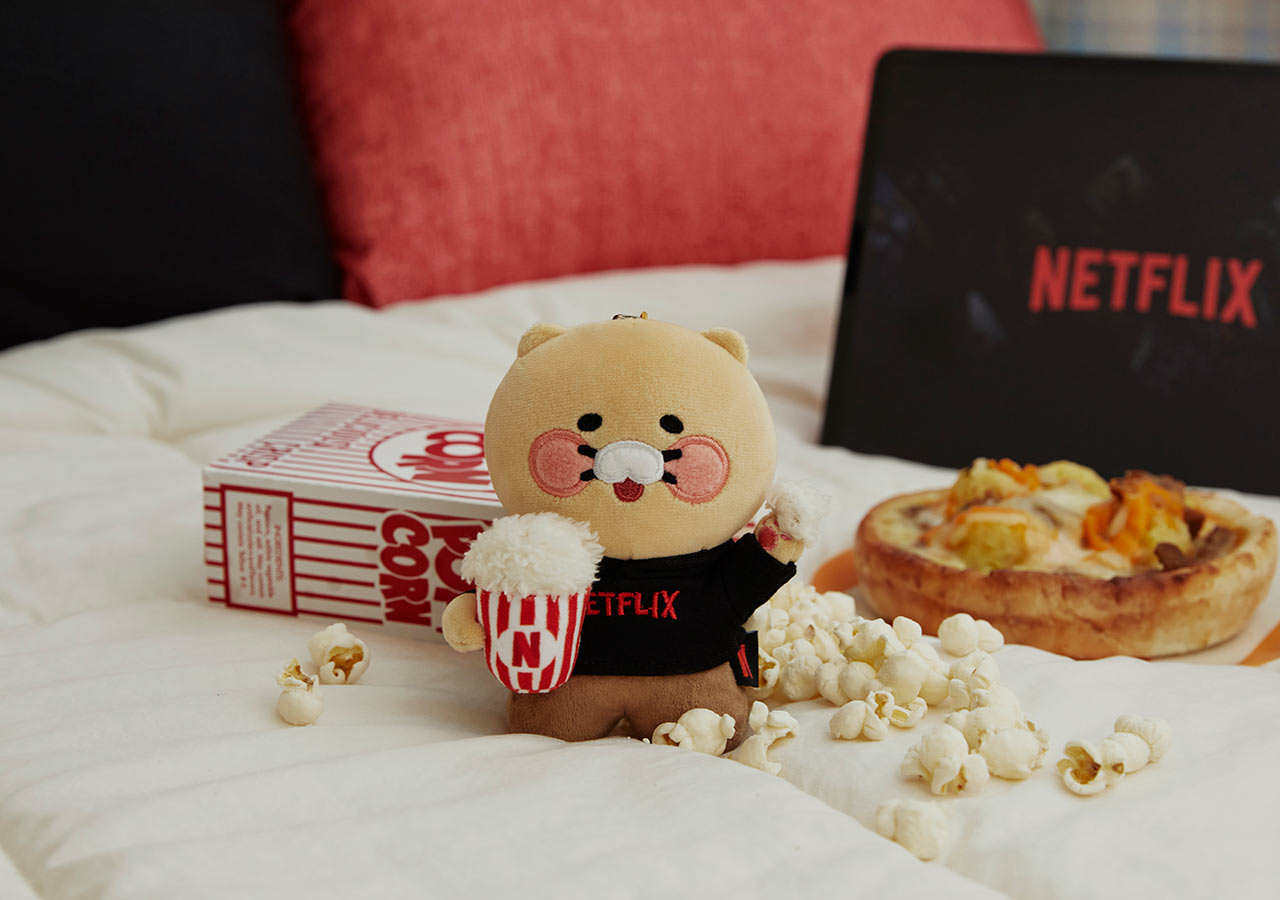 [KAKAO FRIENDS] X NETFLIX Choonsik Keyring OFFICIAL MD