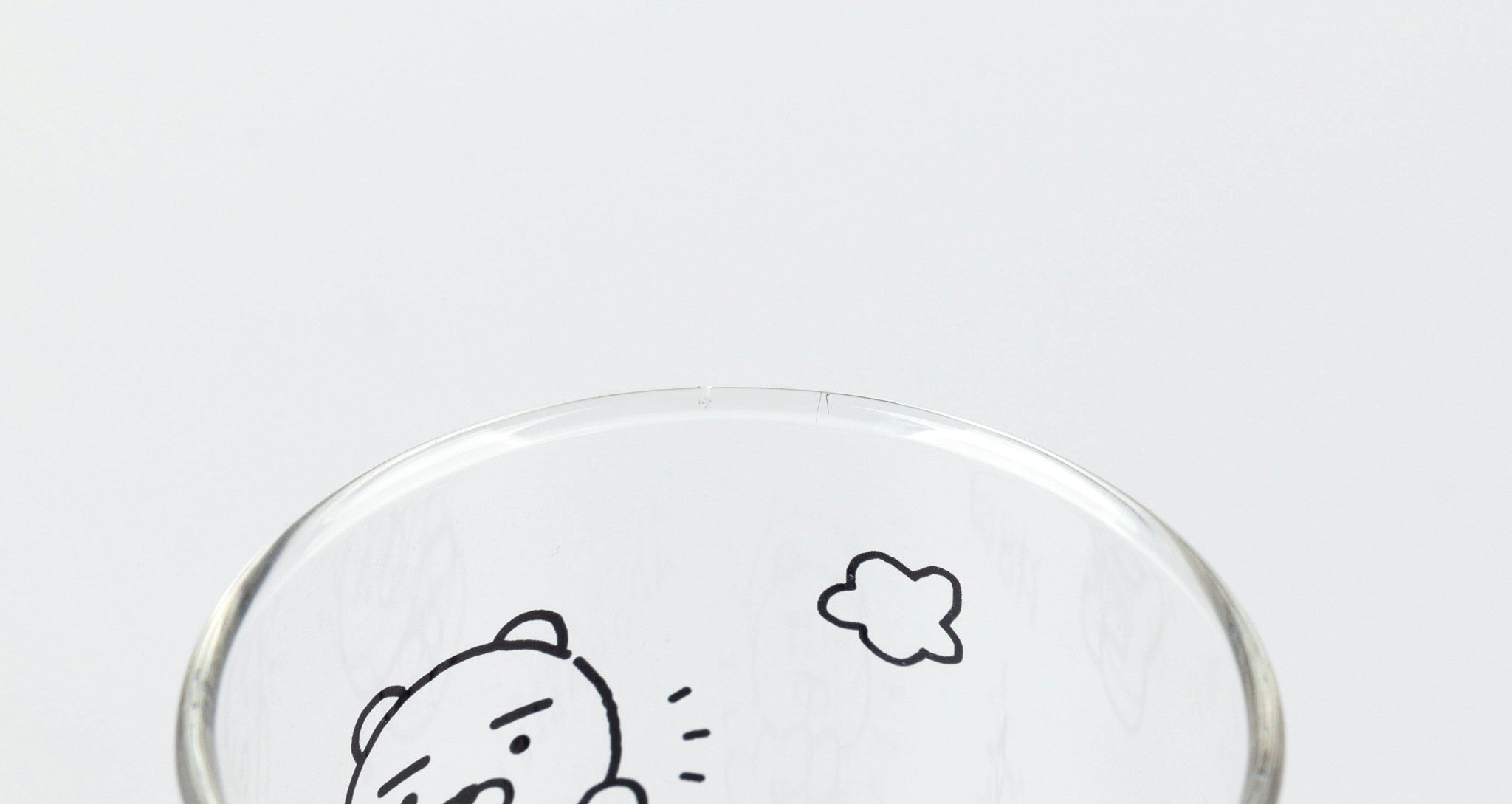 [KAKAO FRIENDS] DOODLE DOODLE Glass Cup 2P Set OFFICIAL MD