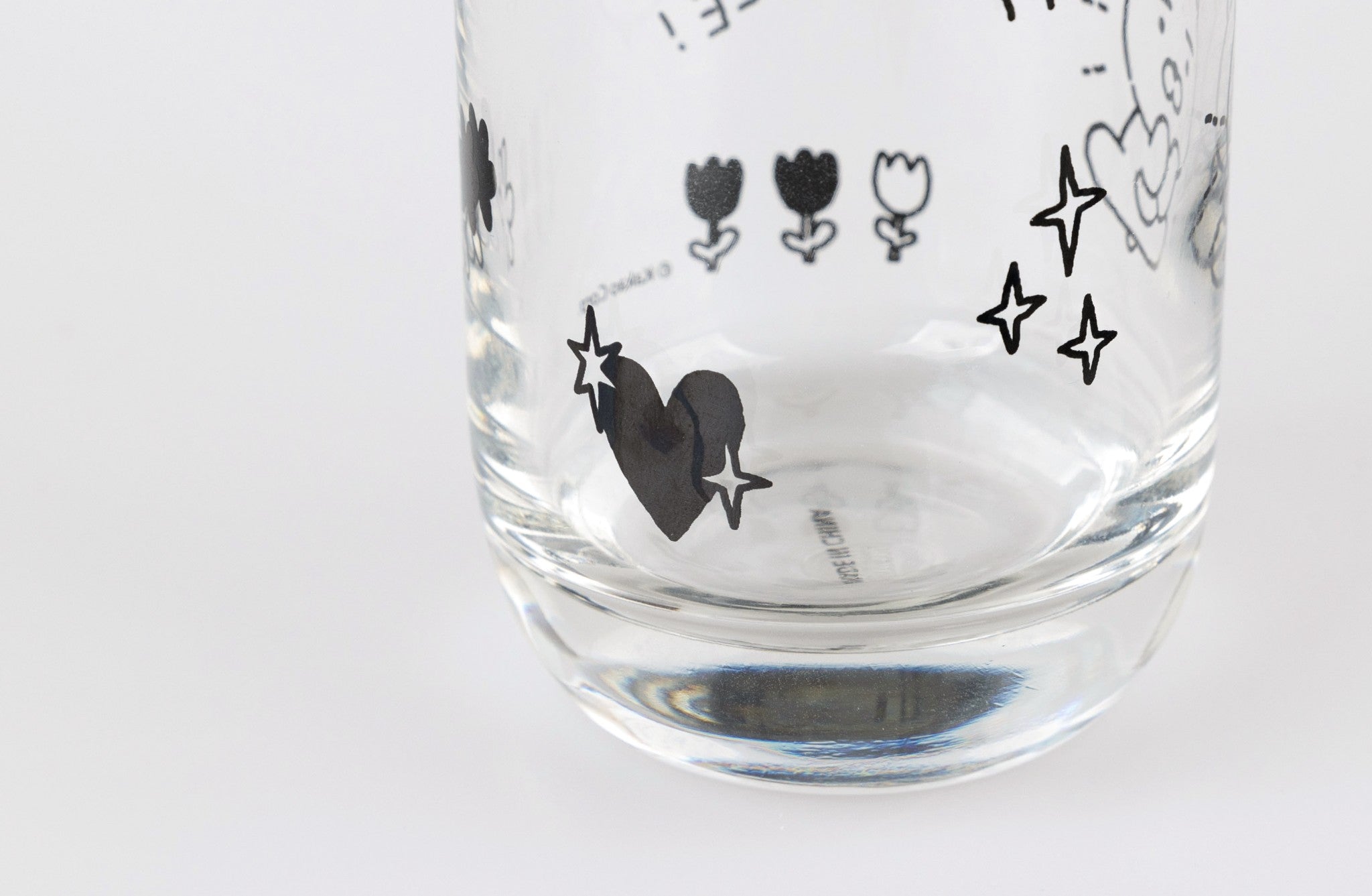 [KAKAO FRIENDS] DOODLE DOODLE Glass Cup 2P Set OFFICIAL MD