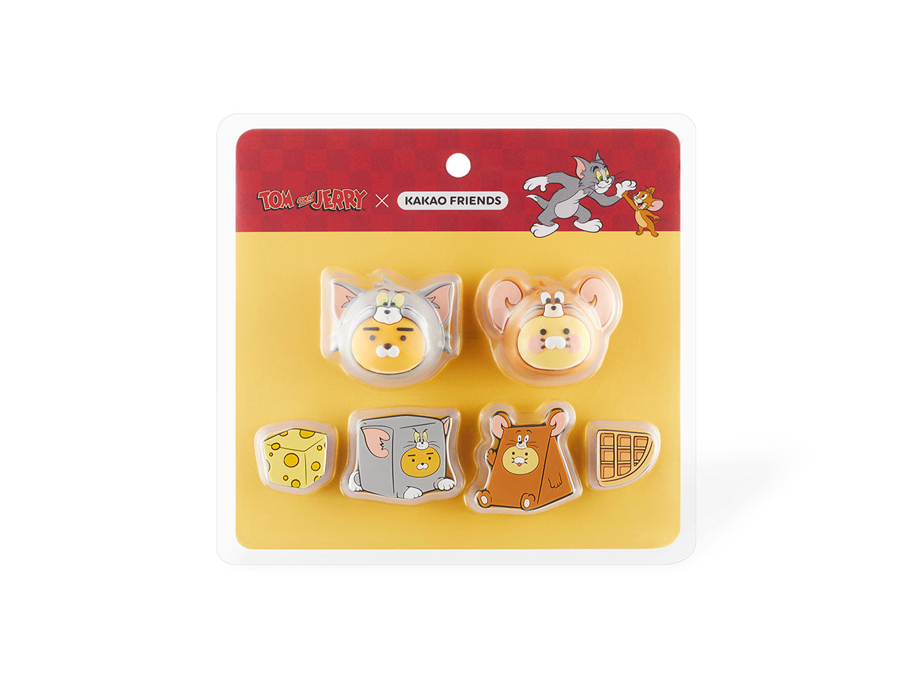 [KAKAO FRIENDS] X TOM & JERRY Silicone Charm OFFICIAL MD