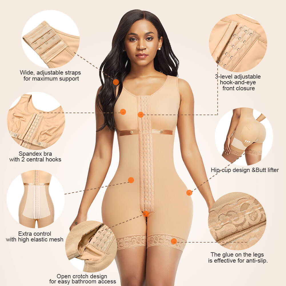 Sculptshe Full Body Suit Surgery Compression Garment