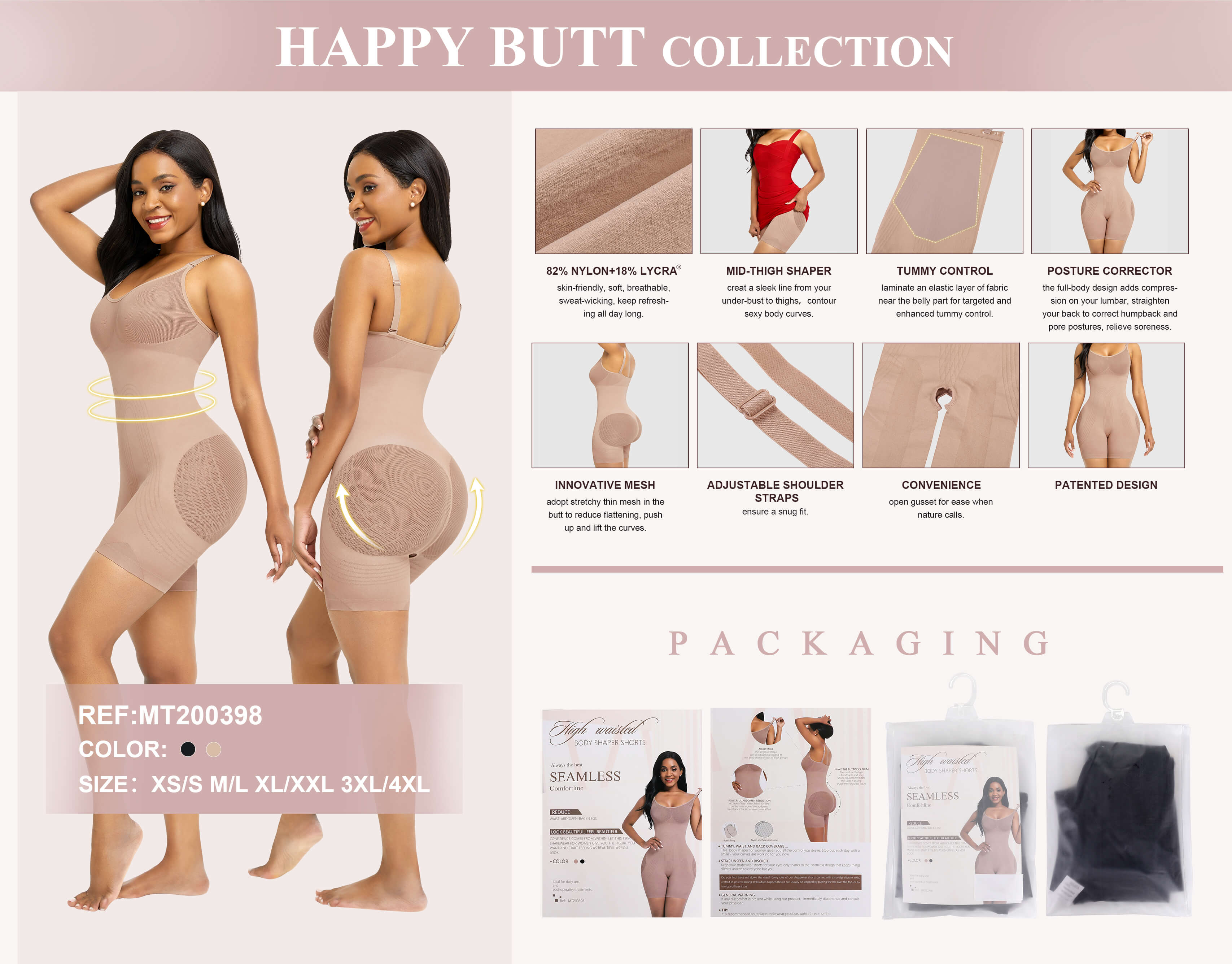 Sculptshe Seamless Body Sculpt Shapewear