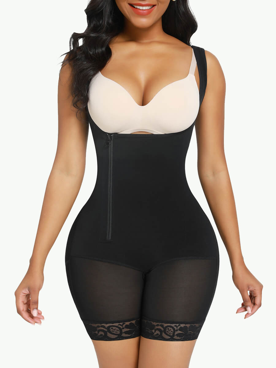 Sculptshe Full Body Fajas with Side Zipper