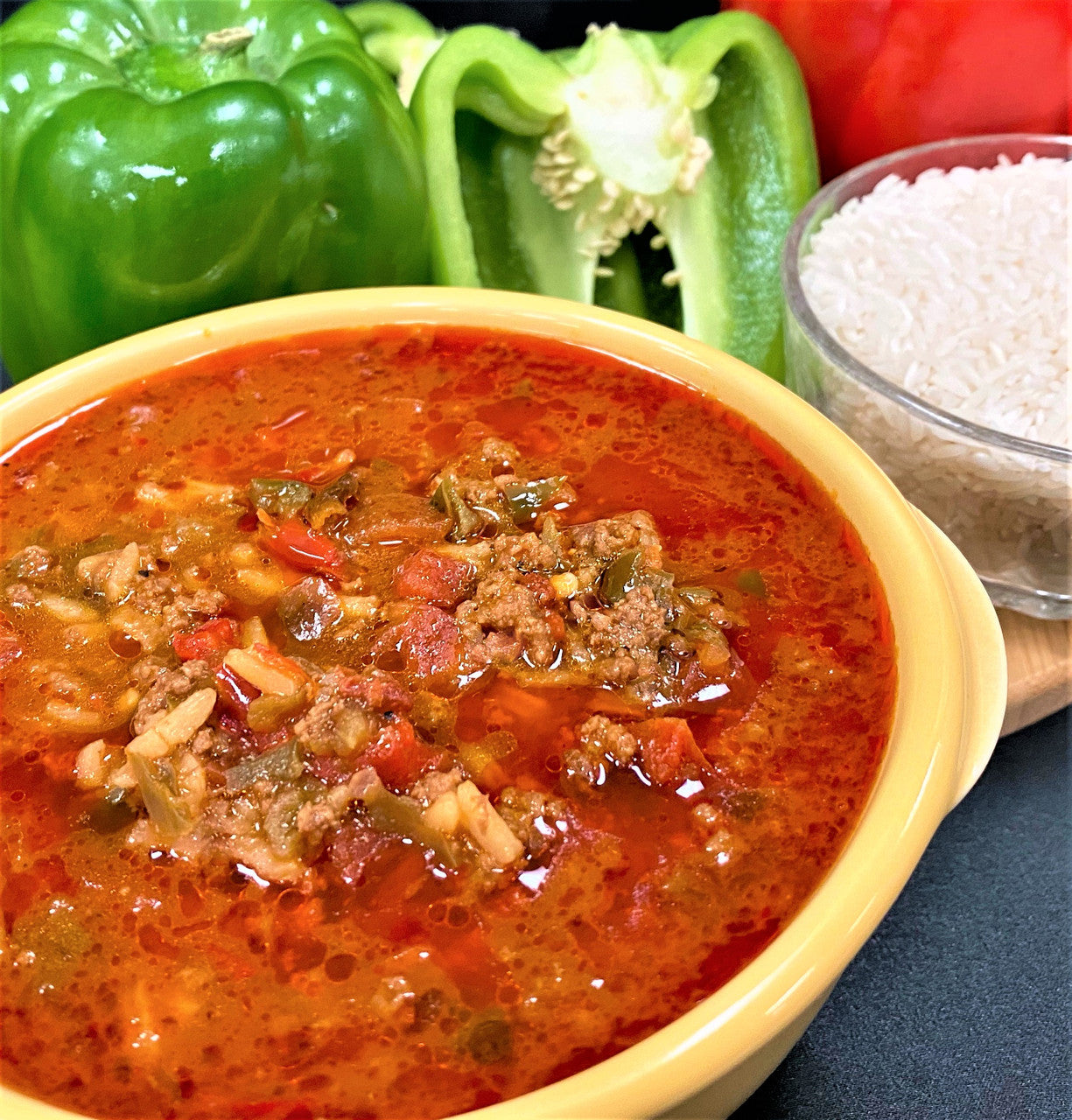 Stuffed Bell Pepper Soup