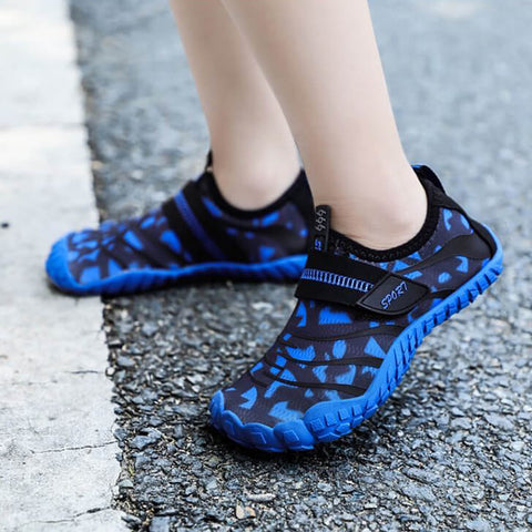 Anti Collision Quick Dry Five Fingers Beach Aqua Water Shoes For Kids