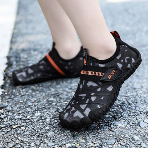Anti Collision Quick Dry Five Fingers Beach Aqua Water Shoes For Kids