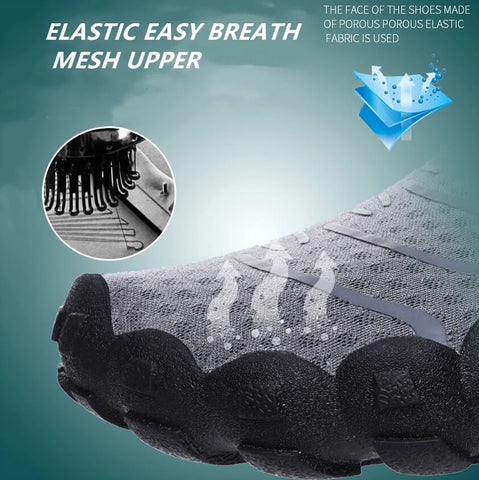 Anti Collision Quick Dry Five Fingers Beach Aqua Water Shoes For Kids