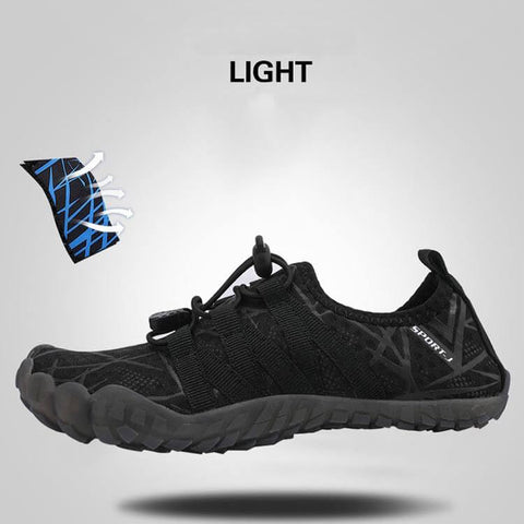 Kids Pink/Black Outdoor Five Fingers Beach Aqua Quick Dry Water Shoes