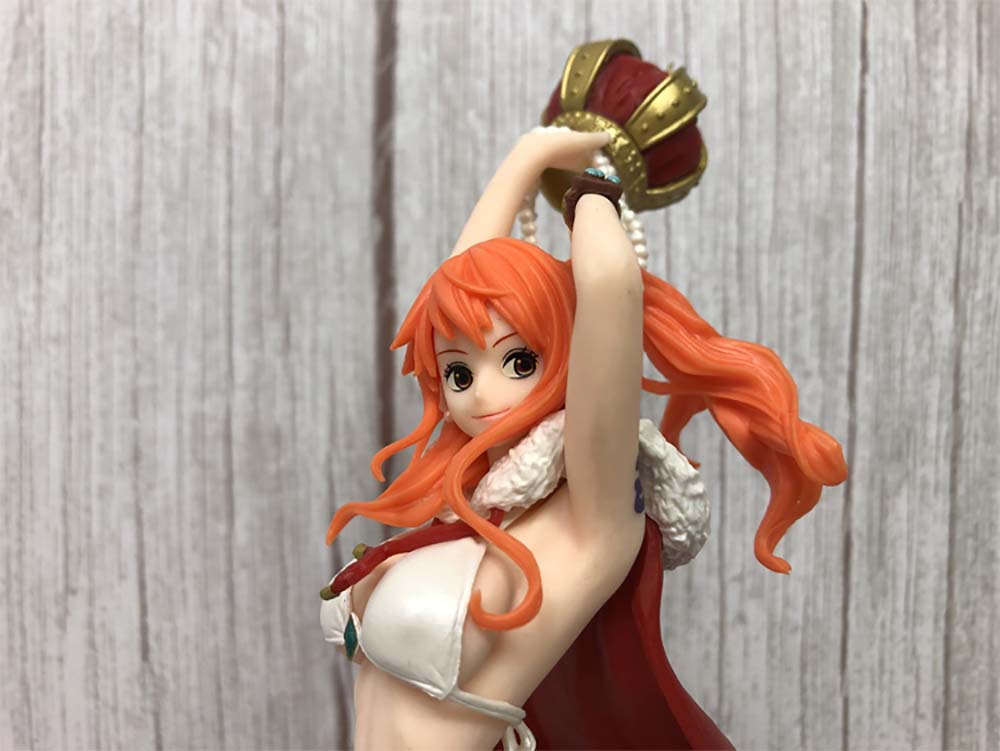 One Piece Stampede Movie Flag Diamondi Ship Nami Action Figure 26cm One Piece Stampede Movie Flag Diamondi Ship Nami Action Figure 26cm