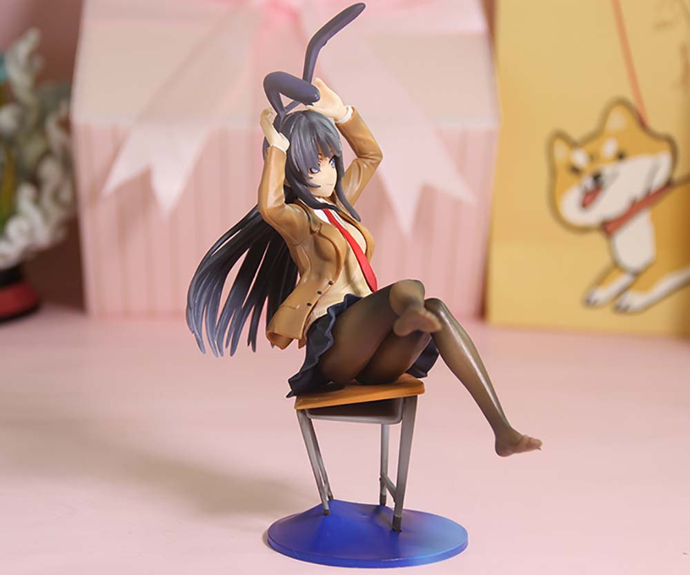 Seishun Buta Yarou Series Sakurajima Mai Bunny Sexy Anime Figures