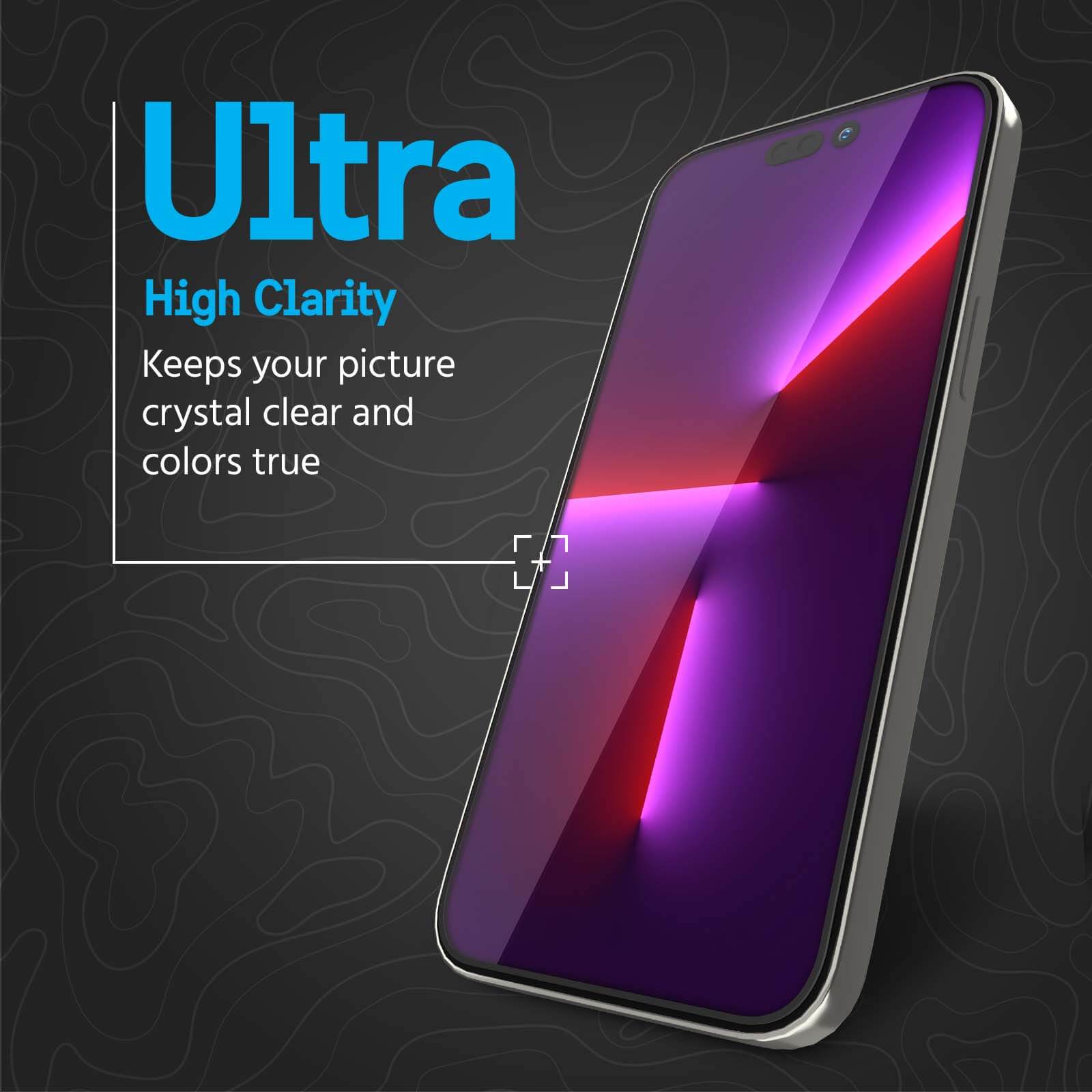 Pelican Ultra Glass Screen Protector - iPhone 14 Plus