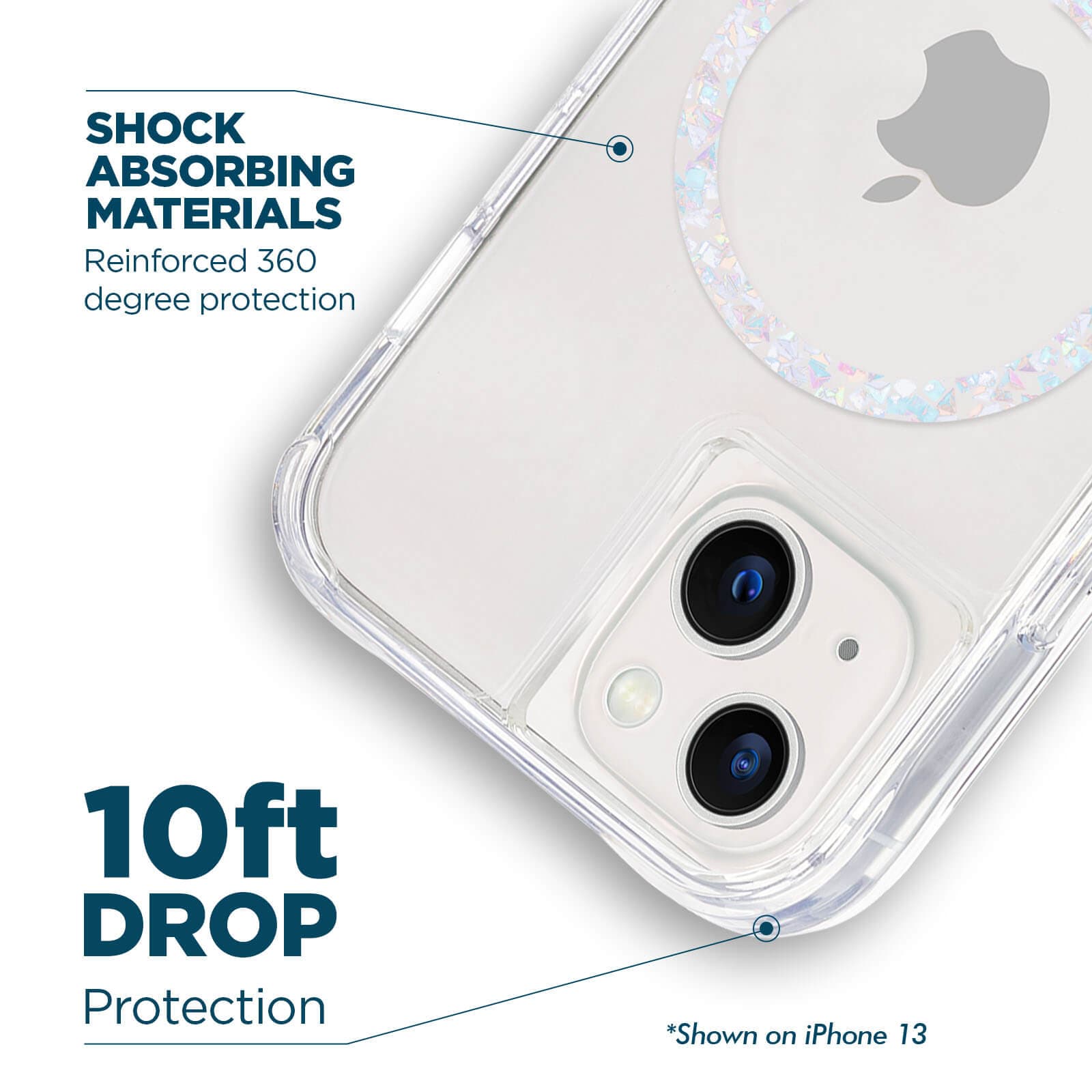 Clear Twinkle Diamond (MagSafe) - iPhone 14 Plus