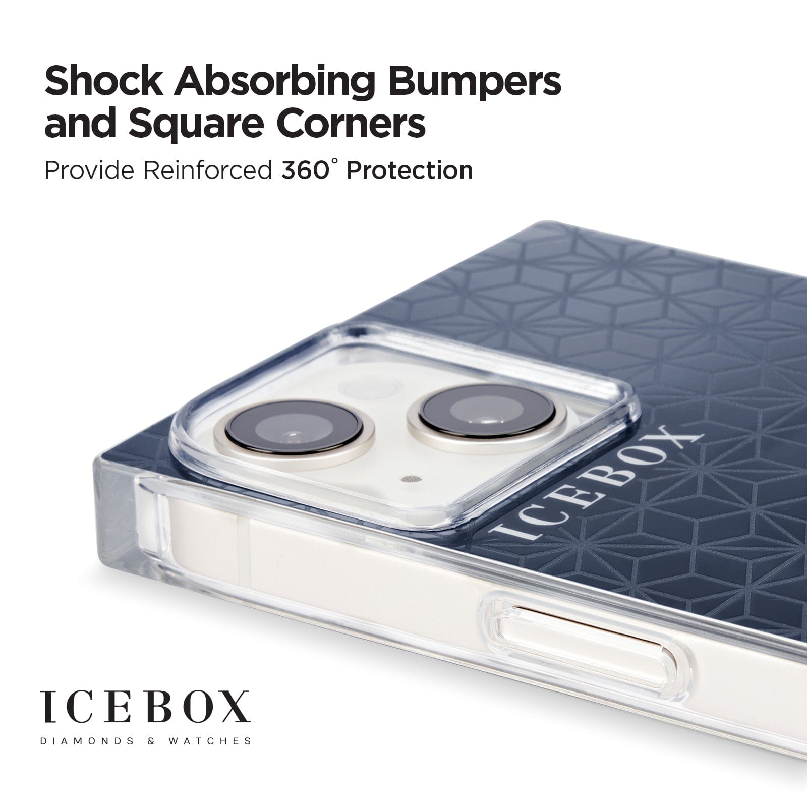 Icebox Facet Midnight Navy (MagSafe) - iPhone 14 Plus