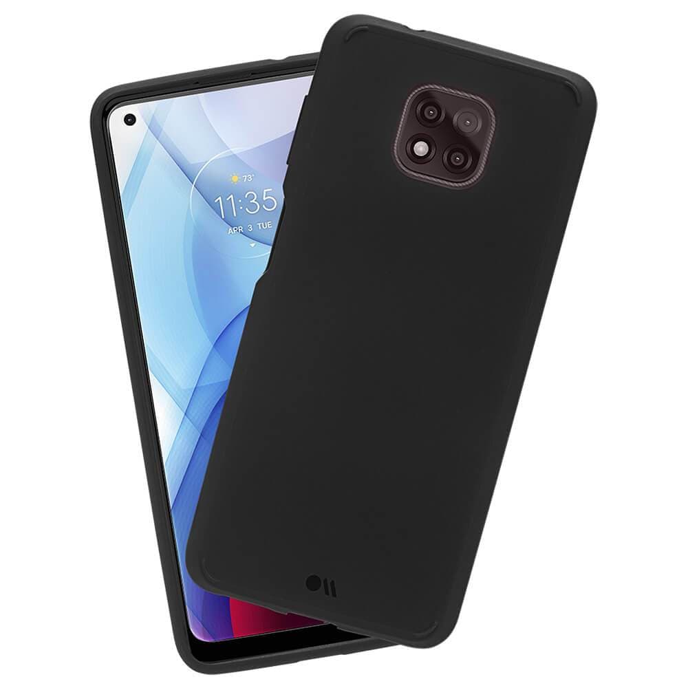 Tough Black Case + Screen Protector - Moto G Power 2021