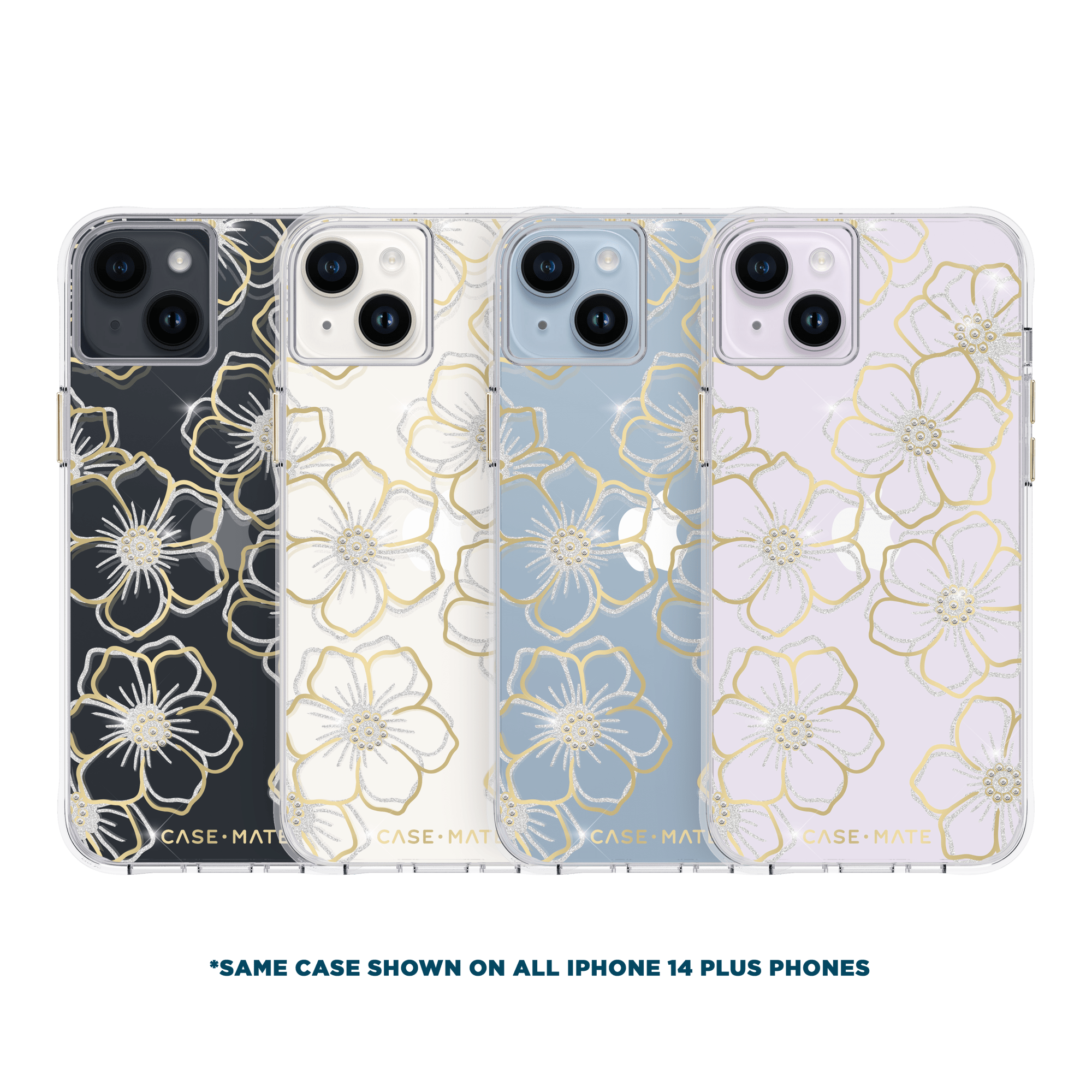 Floral Gems  - iPhone 14 Plus