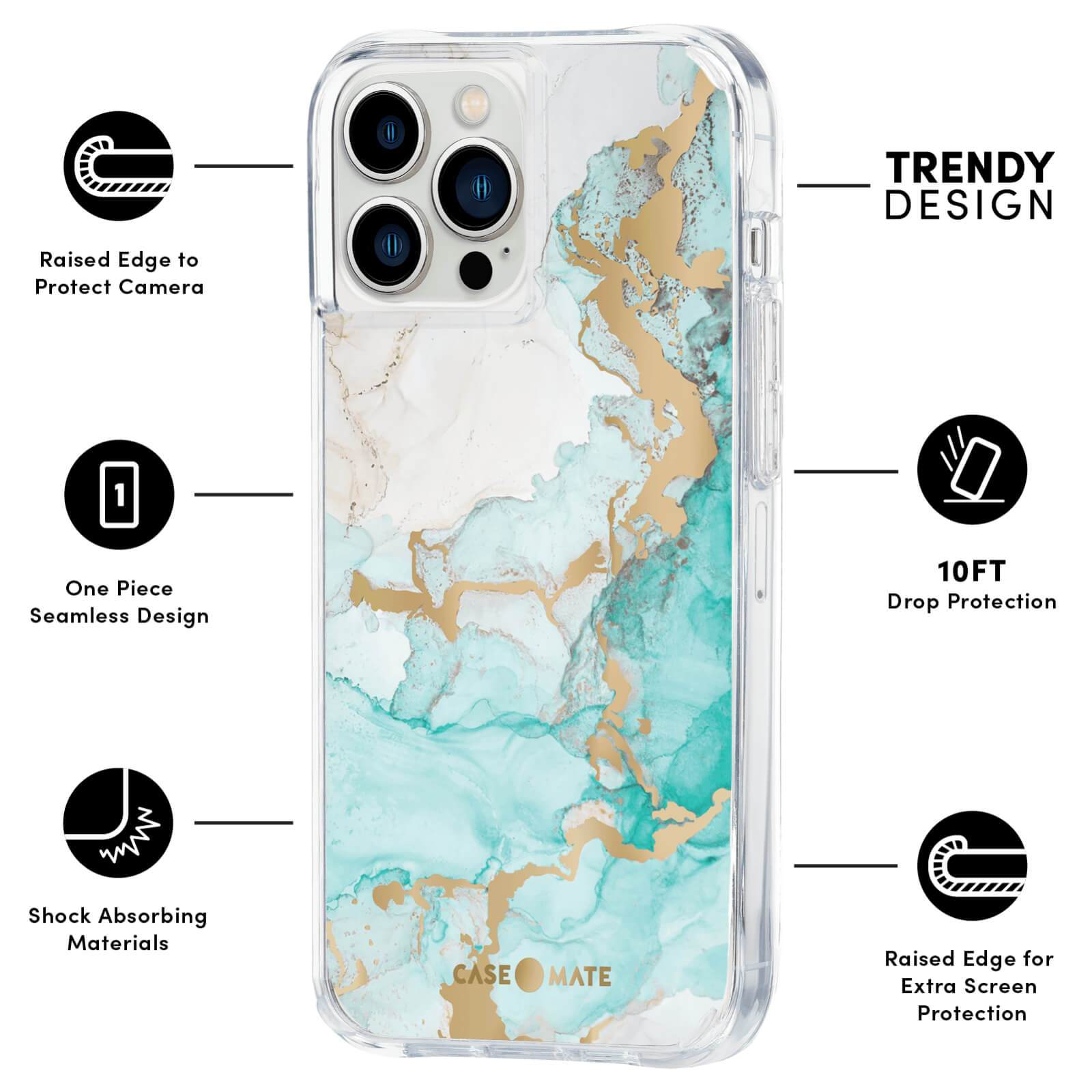 Ocean Marble - iPhone 13 Pro