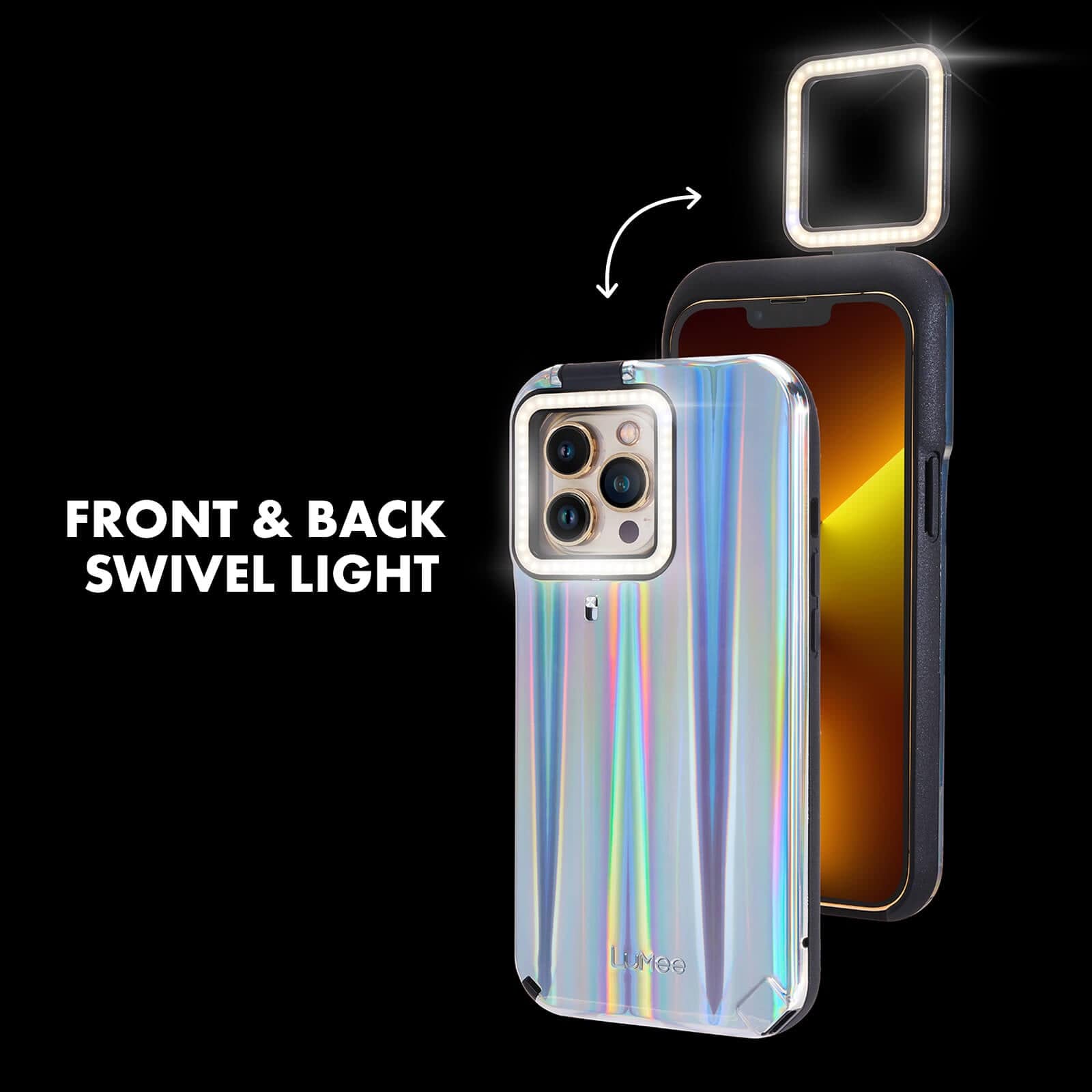 LuMee Flip Holographic - iPhone 13 / 13 Pro