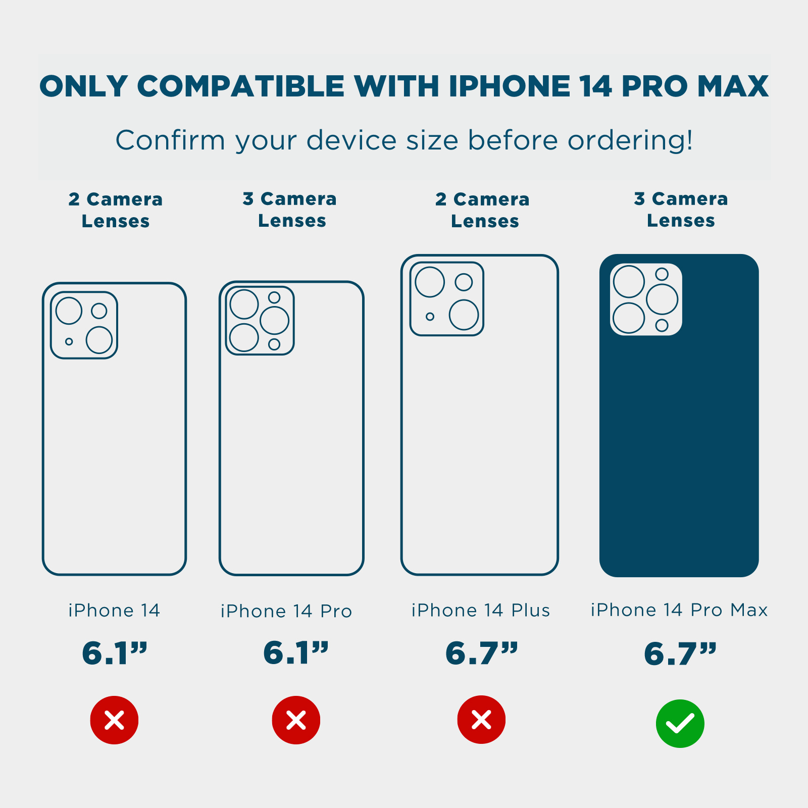 Tough Clear Plus - iPhone 14 Pro Max