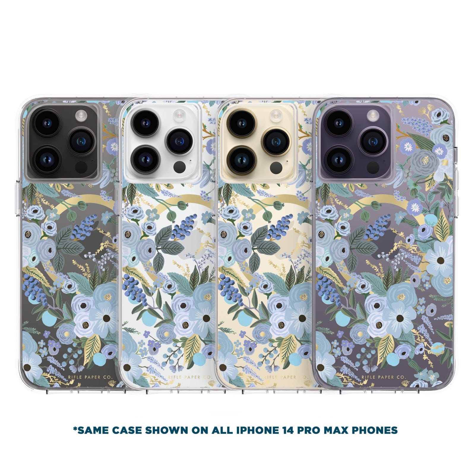 Rifle Paper Co. Garden Party Blue (MagSafe) - iPhone 14 Pro Max