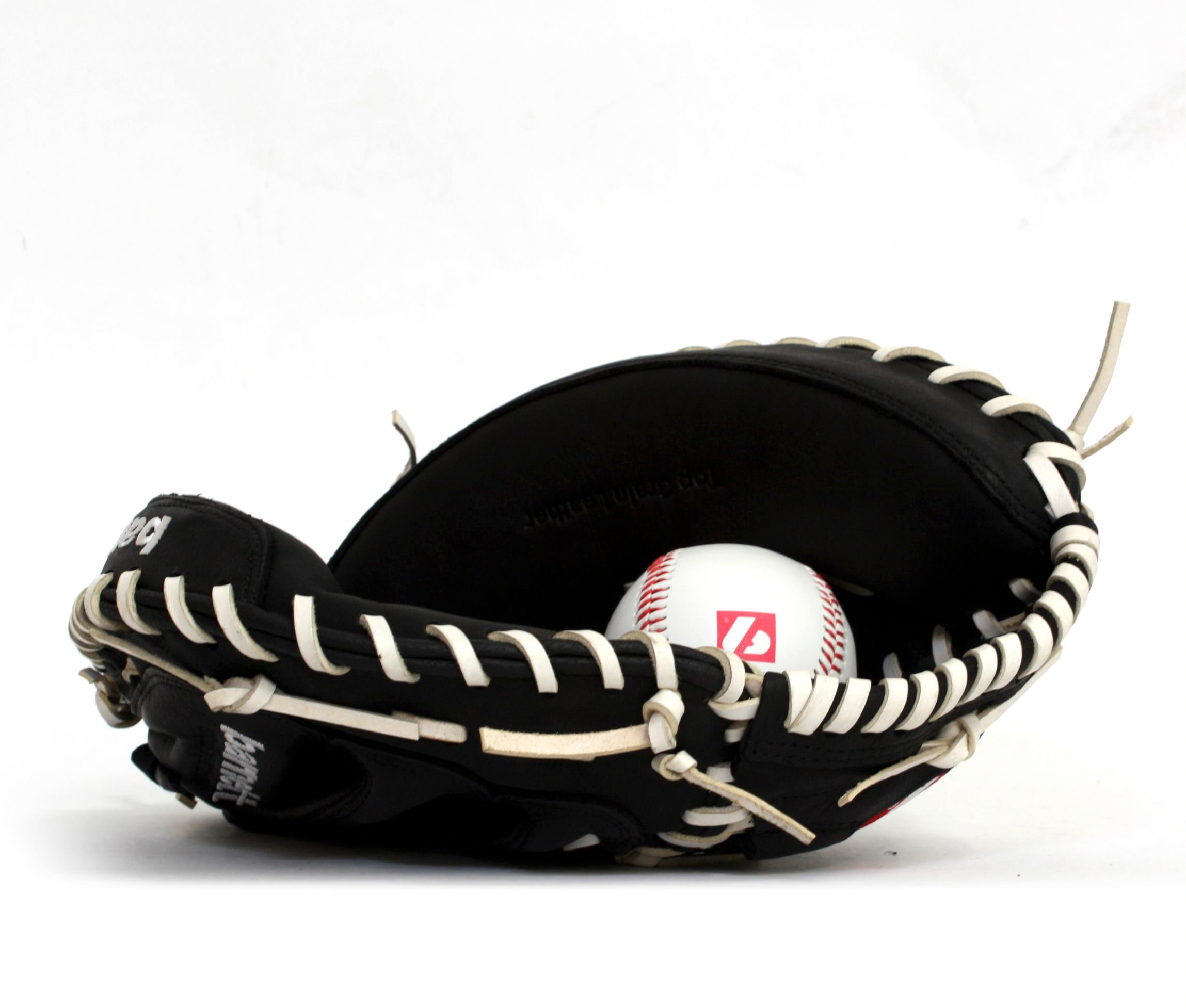 GL-203 Black Adult Catcher Baseball Glove, Leather