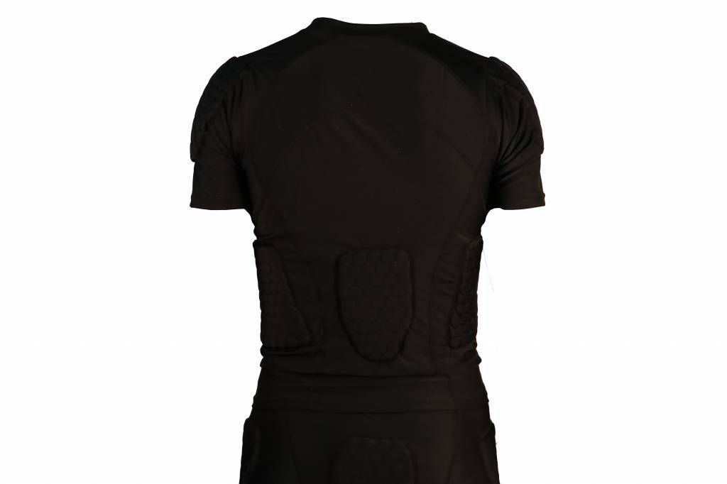 FS-09 compression T-shirt with short sleeves, 4 integrated pieces, for American football