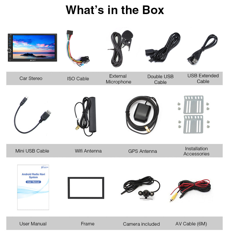 Universal car stereo
