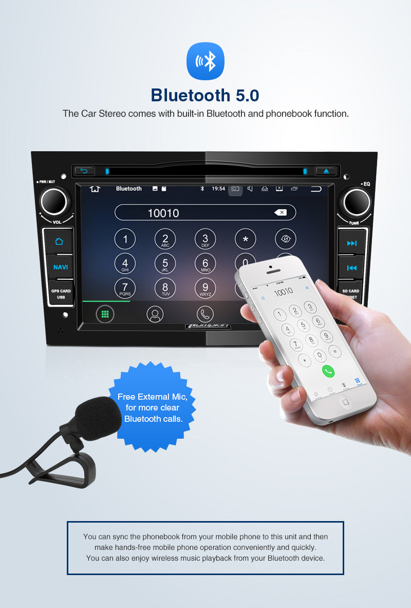 pumpkin Opel Android 11 head unit