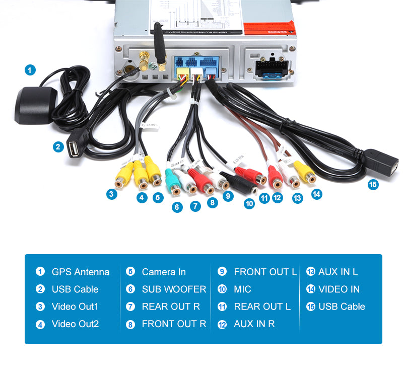 Pumpkin single din head unit