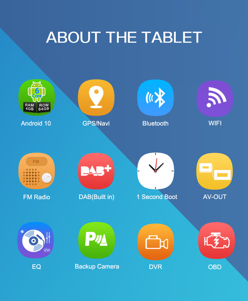 android 10 head unit with dab