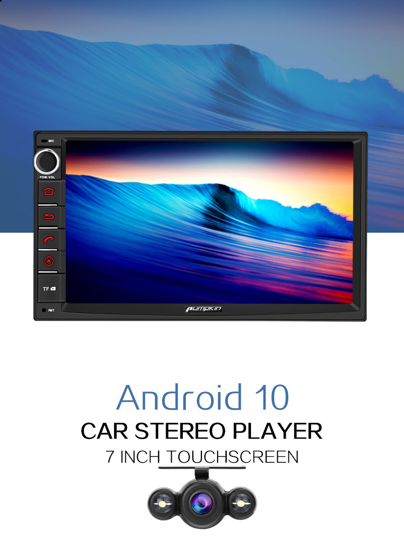 Pumpkin android 10 car audio player