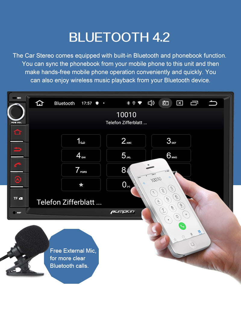 Pumpkin android 10 head unit