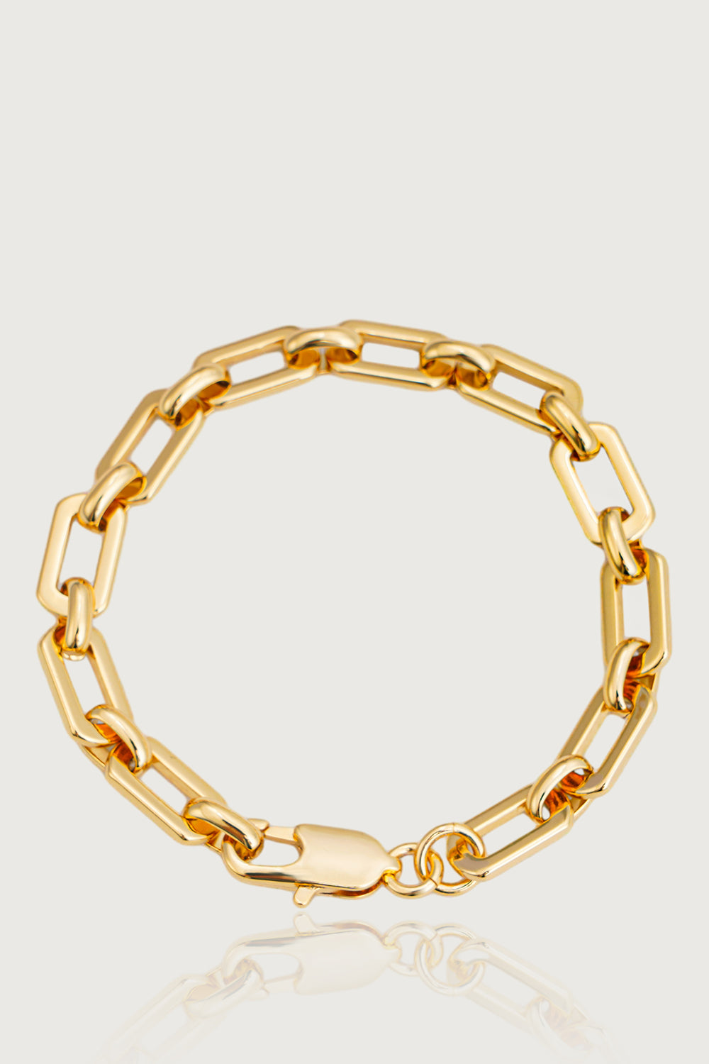 Gold Thick Chain Bracelet